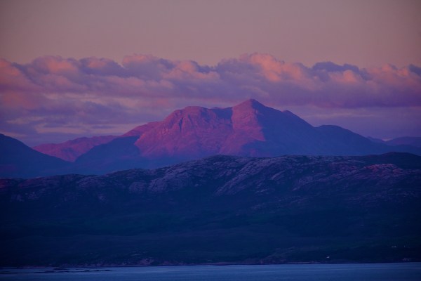 Pink Sunset Scotland